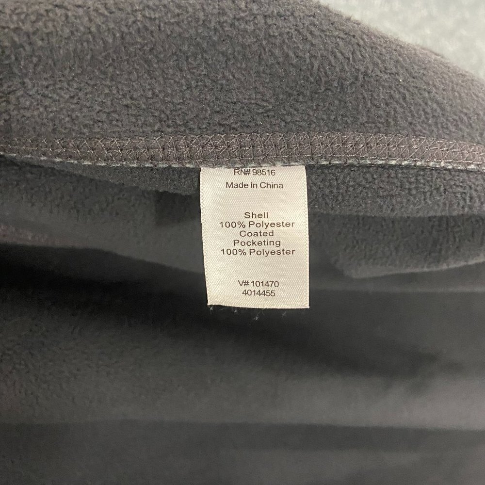 Coldwater Creek Fleece Jacket Sweater Full Zip Long Sleeve Women's Size 2XL Grey - Picture 8 of 8